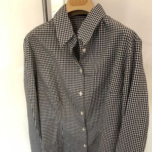 Burberry checkered blouse